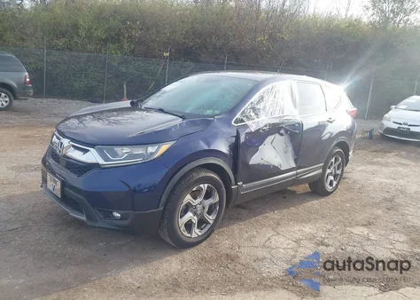 2018 Honda Cr-V Ex-L/Ex-L Navi from USA, damaged, VIN 5J6RW2H84JA000441